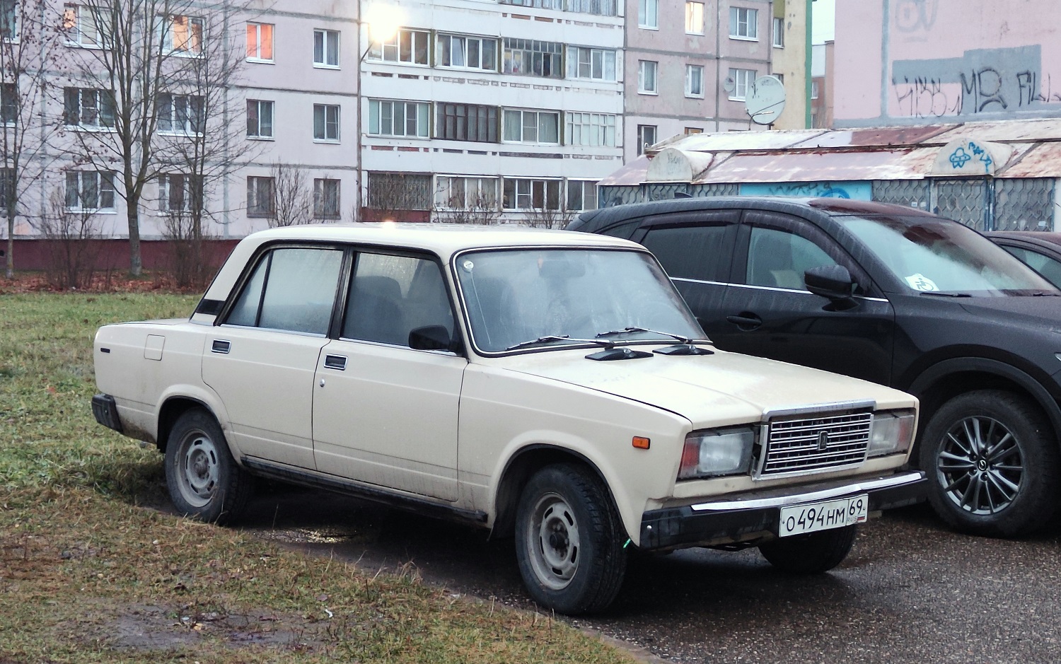 Тверская область, № О 494 НМ 69 — ВАЗ-2107 Жигули '82-91