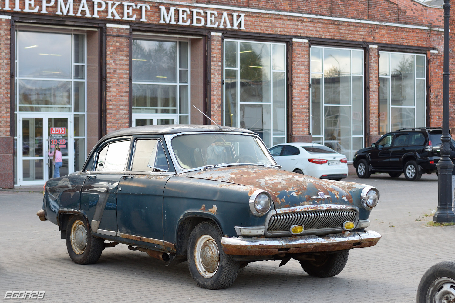 Архангельская область, № (29) Б/Н 0008 — ГАЗ-21Р Волга '65-70; Архангельская область — Закрытие сезона клуба эксклюзивных и ретро-автомобилей Поморья 2025