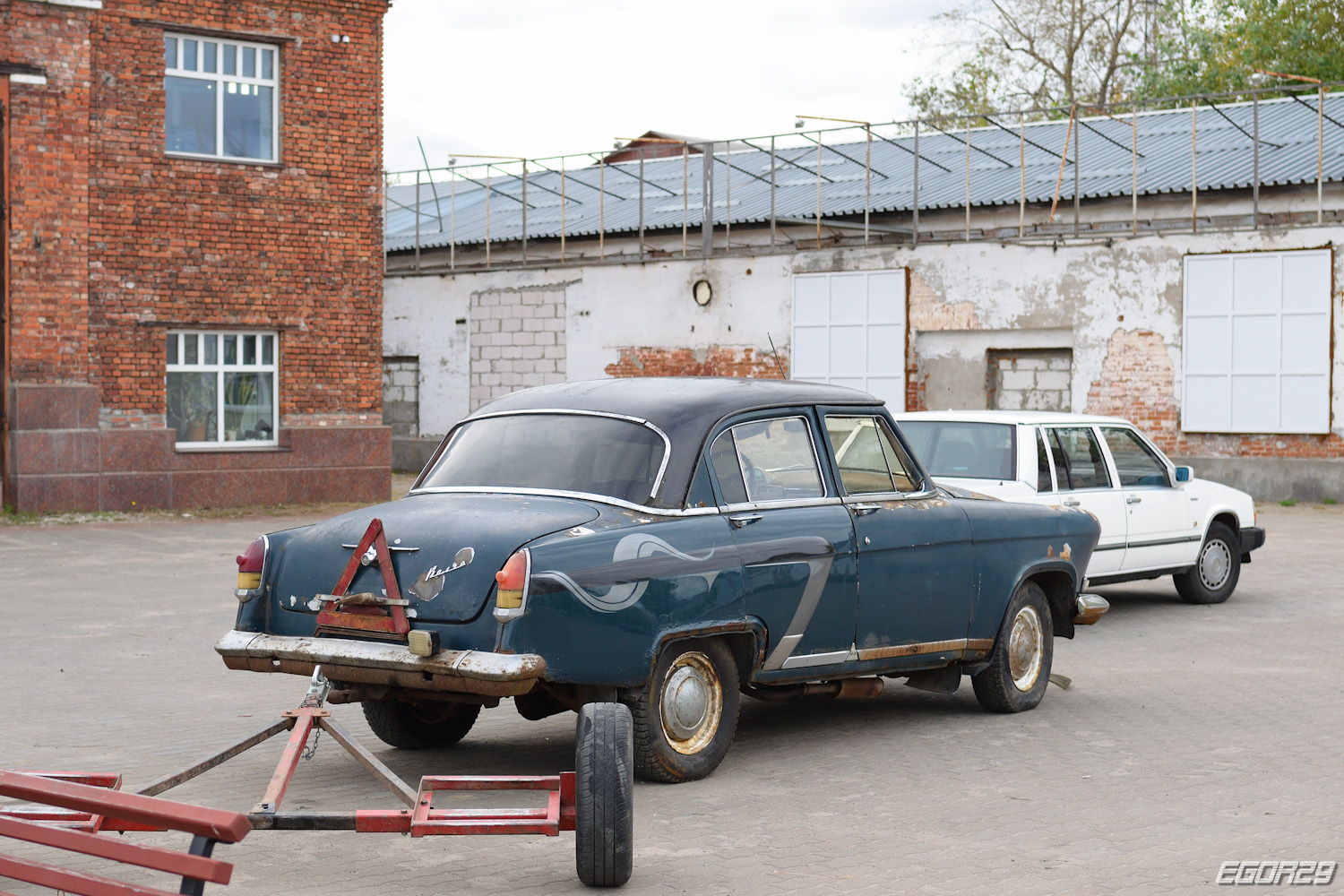 Архангельская область, № (29) Б/Н 0008 — ГАЗ-21Р Волга '65-70; Архангельская область — Закрытие сезона клуба эксклюзивных и ретро-автомобилей Поморья 2025