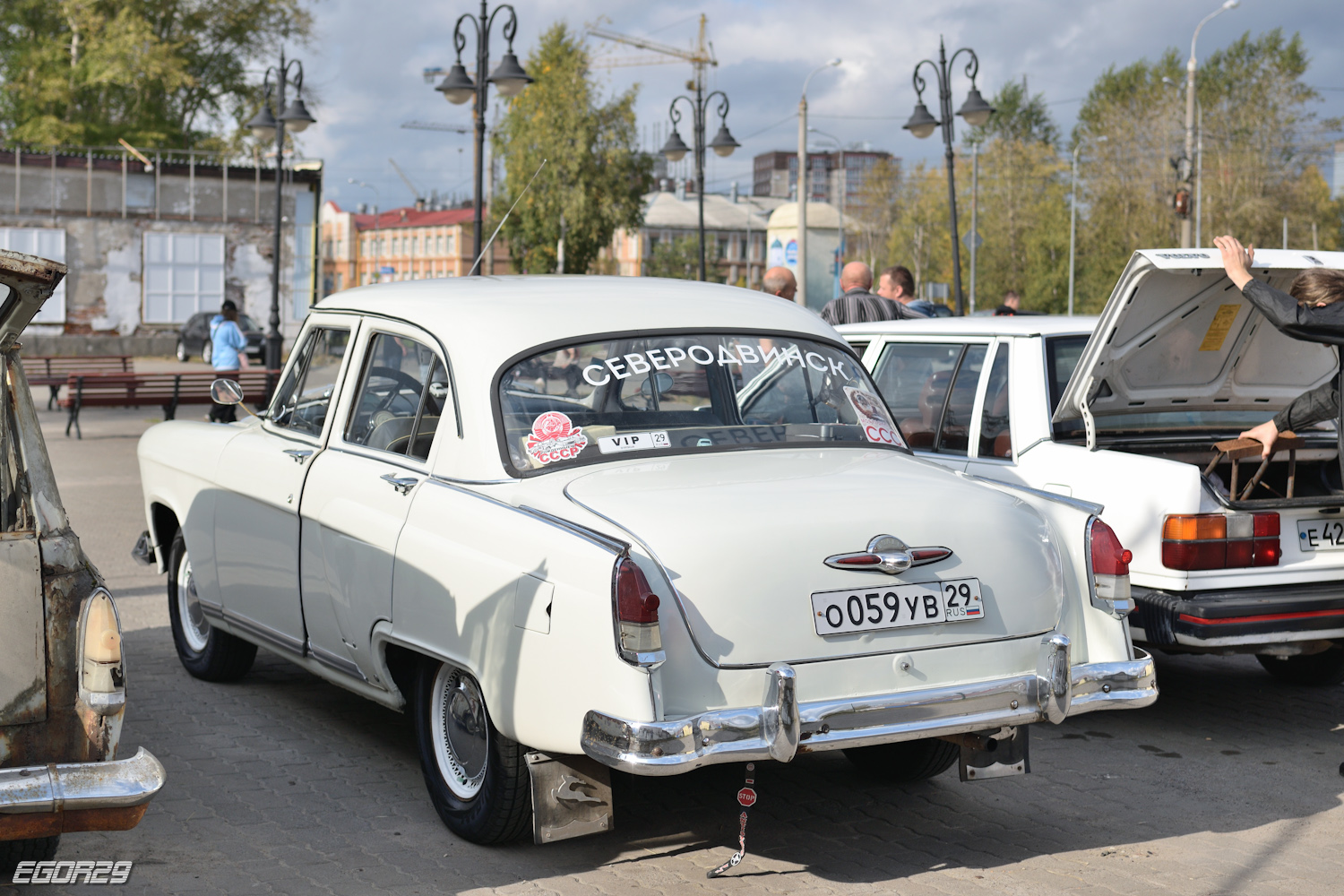 Архангельская область, № О 059 УВ 29 — ГАЗ-М-21И Волга '58-62; Архангельская область — Закрытие сезона клуба эксклюзивных и ретро-автомобилей Поморья 2025