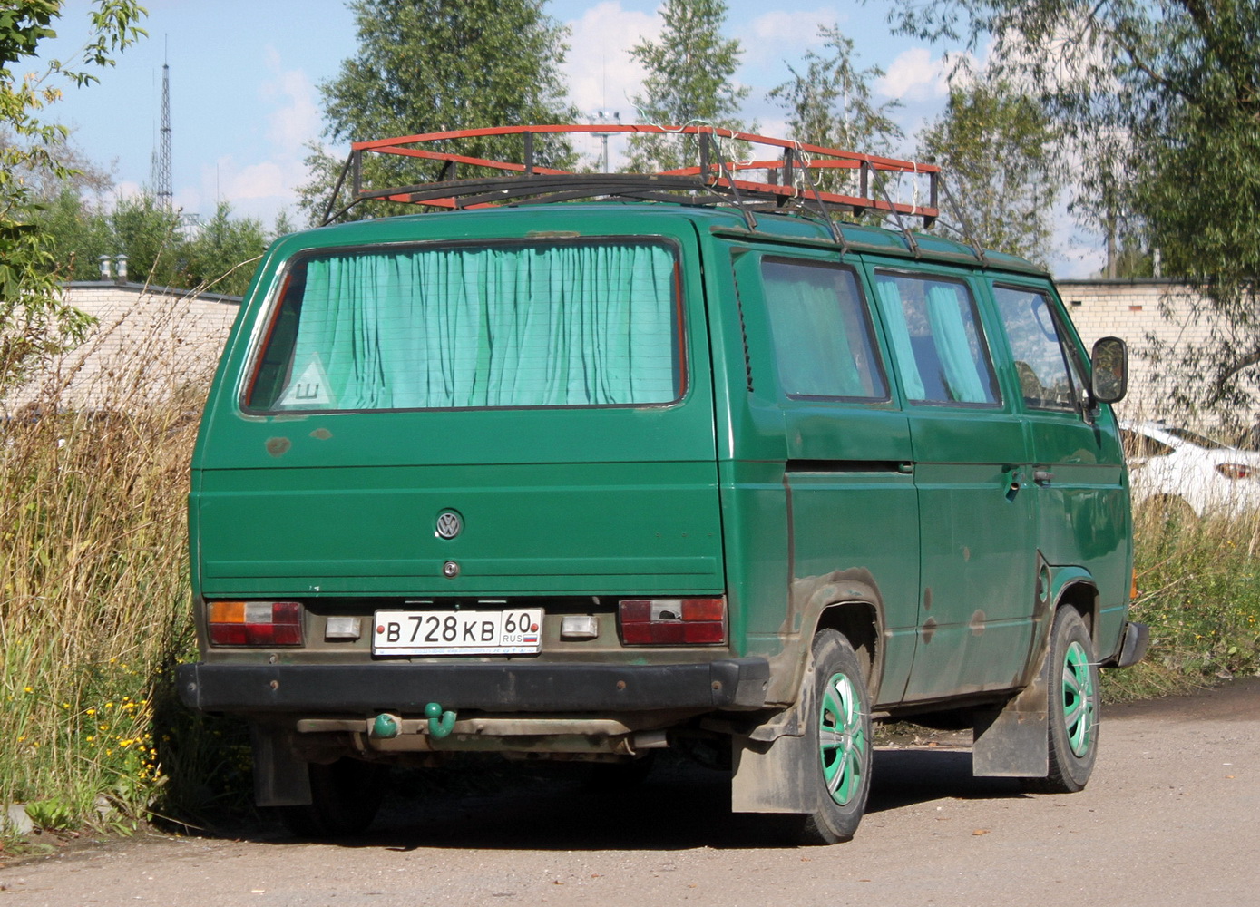 Псковская область, № В 728 КВ 60 — Volkswagen Typ 2 (T3) '79-92