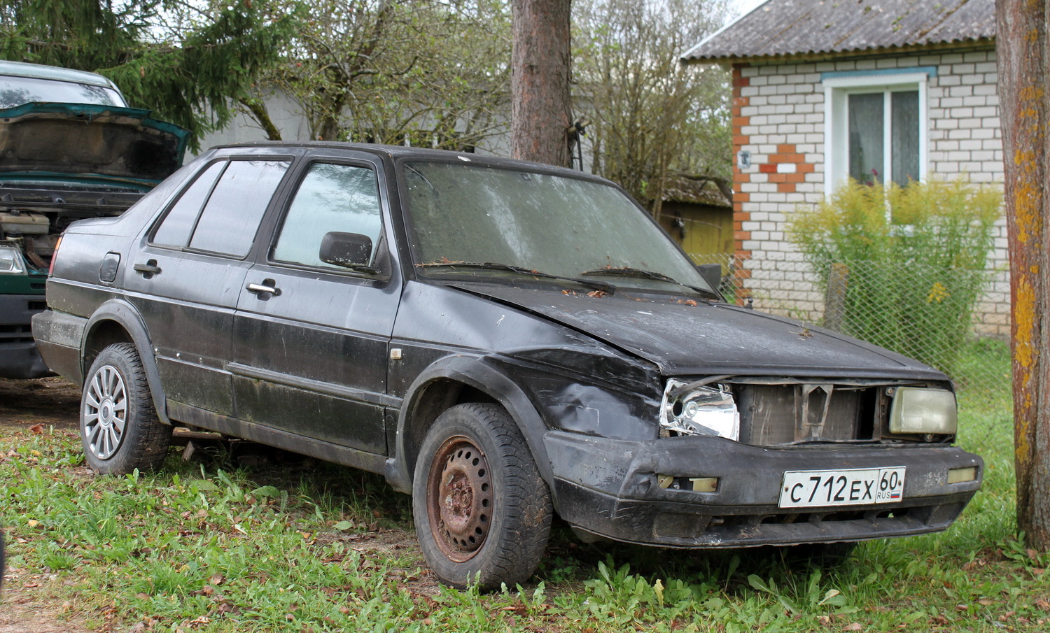 Псковская область, № С 712 ЕХ 60 — Volkswagen Jetta Mk2 (Typ 16) '84-92