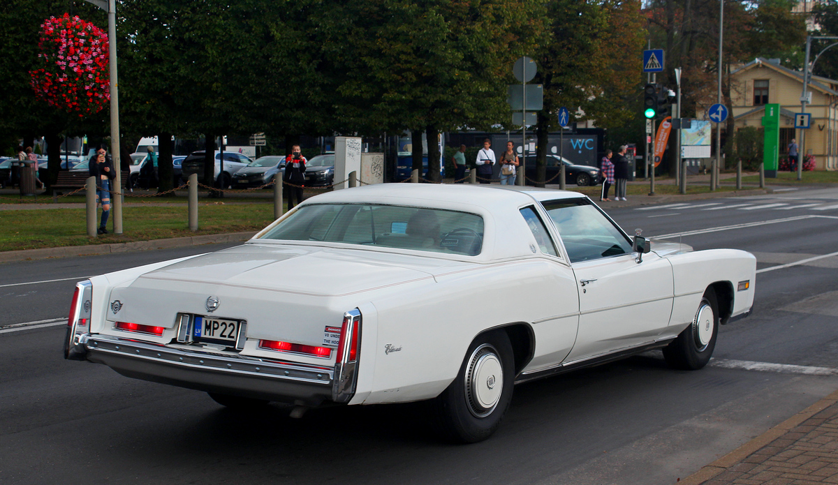 Латвия, № MP-22 — Cadillac Eldorado (9G) '71-78; Латвия — Retro Jūrmala 25