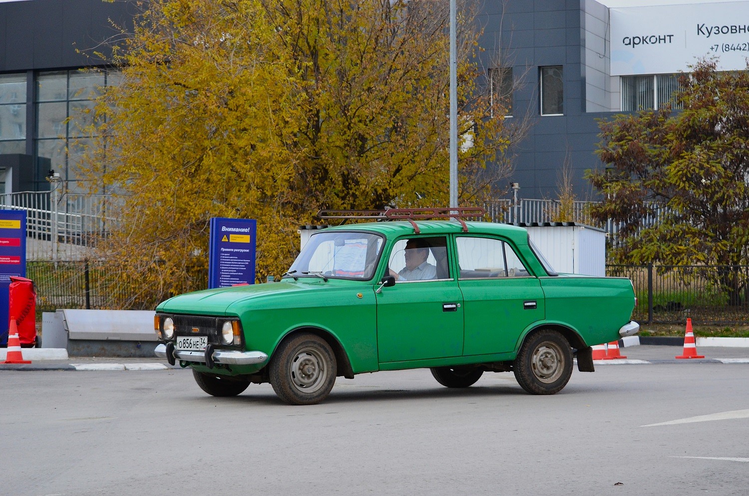 Волгоградская область, № О 856 НЕ 34 — Москвич-412ИЭ-028 (Иж) '82-01