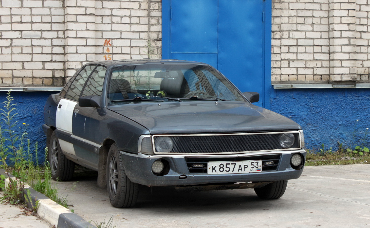 Псковская область, № К 857 АР 53 — Audi 100 (C3) '82-91