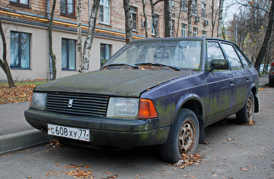 Москва, № С 608 ХУ 77 — Москвич-2141 '86-98