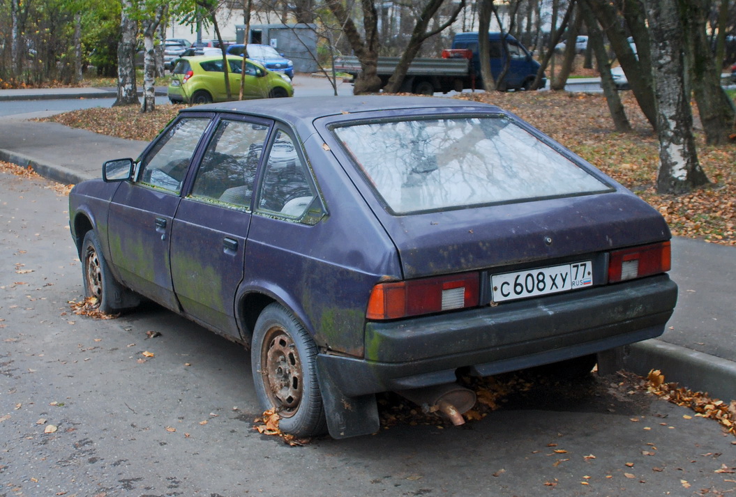 Москва, № С 608 ХУ 77 — Москвич-2141 '86-98