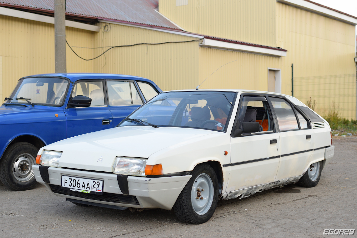 Архангельская область, № Р 306 АА 29 — Citroën BX '82-94; Архангельская область — Закрытие сезона клуба эксклюзивных и ретро-автомобилей Поморья 2025