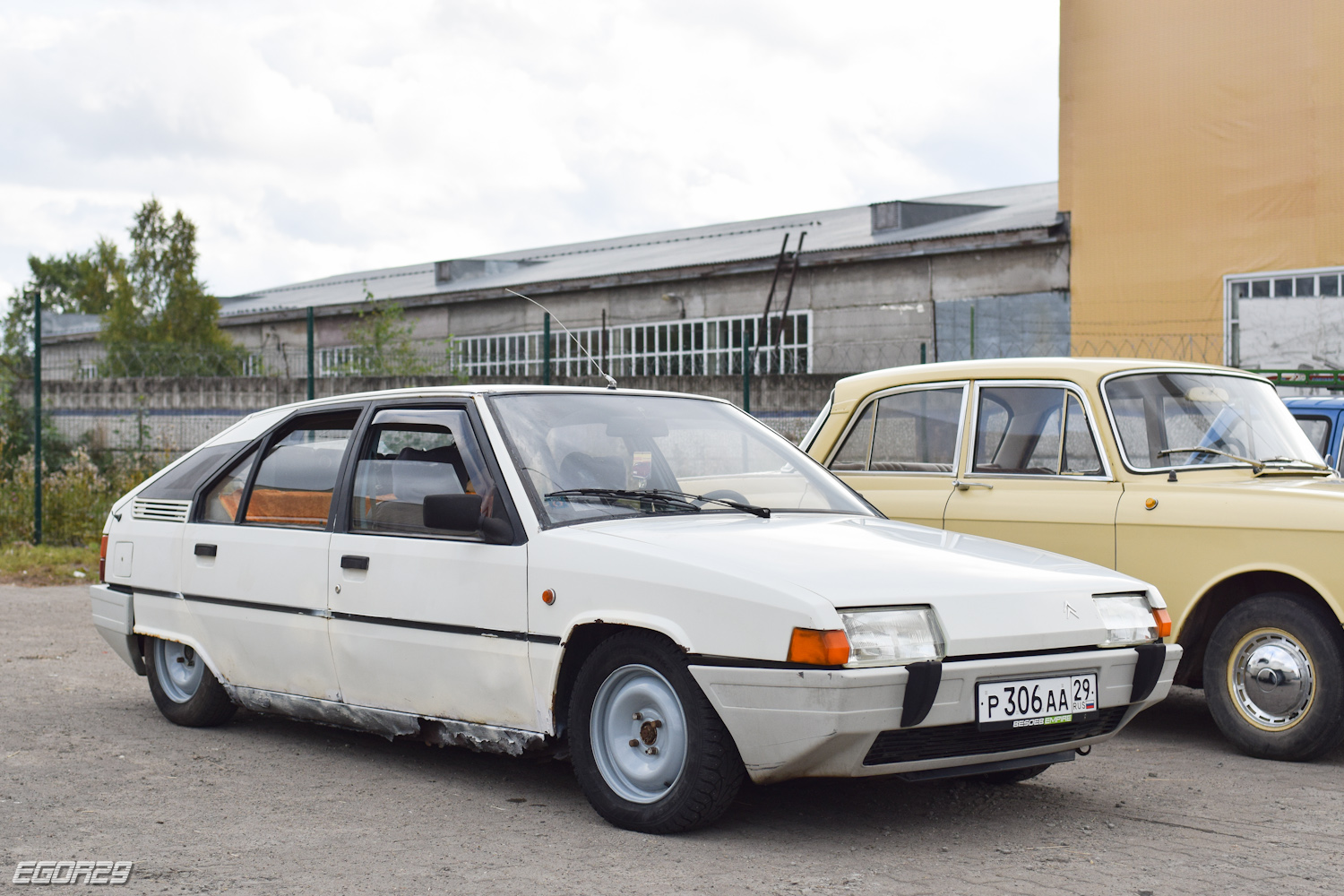 Архангельская область, № Р 306 АА 29 — Citroën BX '82-94; Архангельская область — Закрытие сезона клуба эксклюзивных и ретро-автомобилей Поморья 2025
