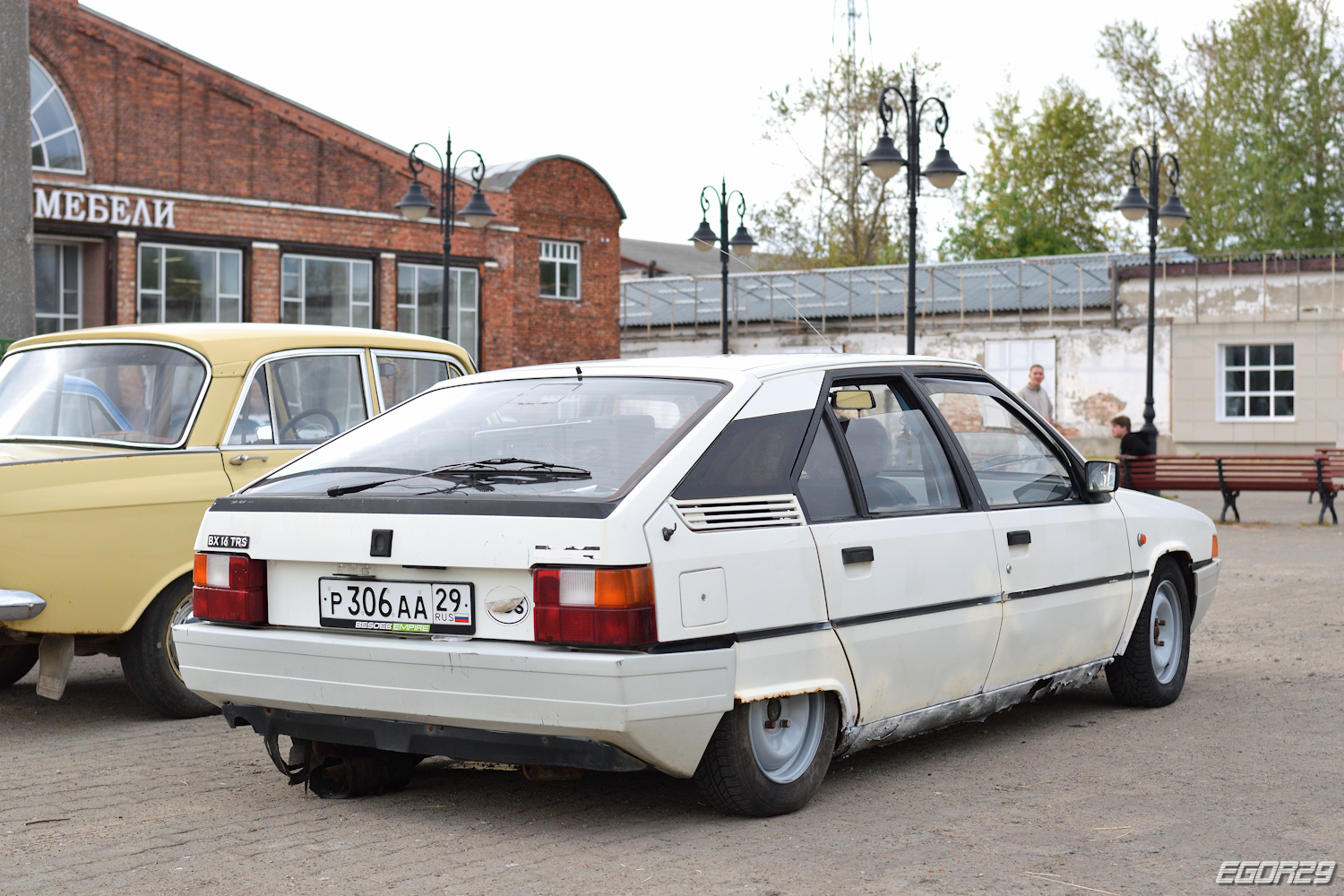 Архангельская область, № Р 306 АА 29 — Citroën BX '82-94; Архангельская область — Закрытие сезона клуба эксклюзивных и ретро-автомобилей Поморья 2025