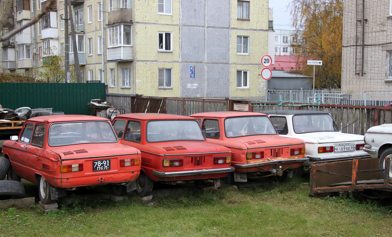 Псковская область, № 78-91 ПСЛ — ЗАЗ-968М Запорожец '79-94; Псковская область — Разные фотографии