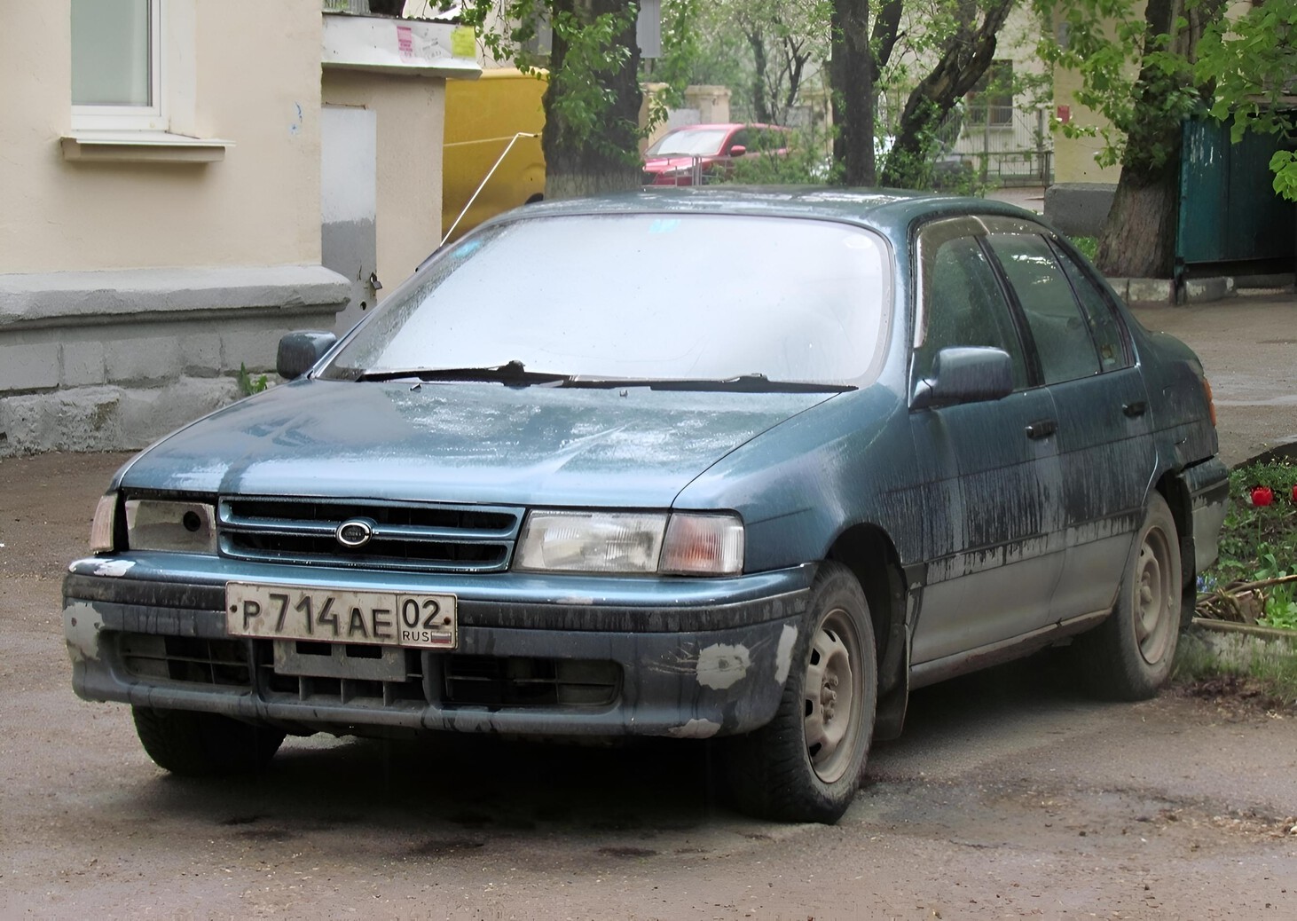 Башкортостан, № Р 714 АЕ 02 — Toyota Corsa (L40) '90-94