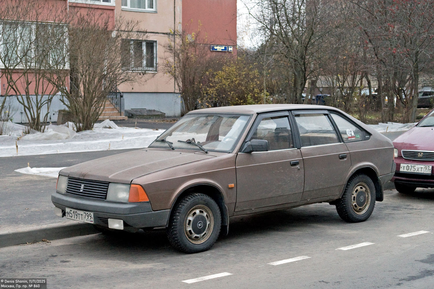 Москва, № М 519 ТТ 799 — Москвич-2141 '86-98