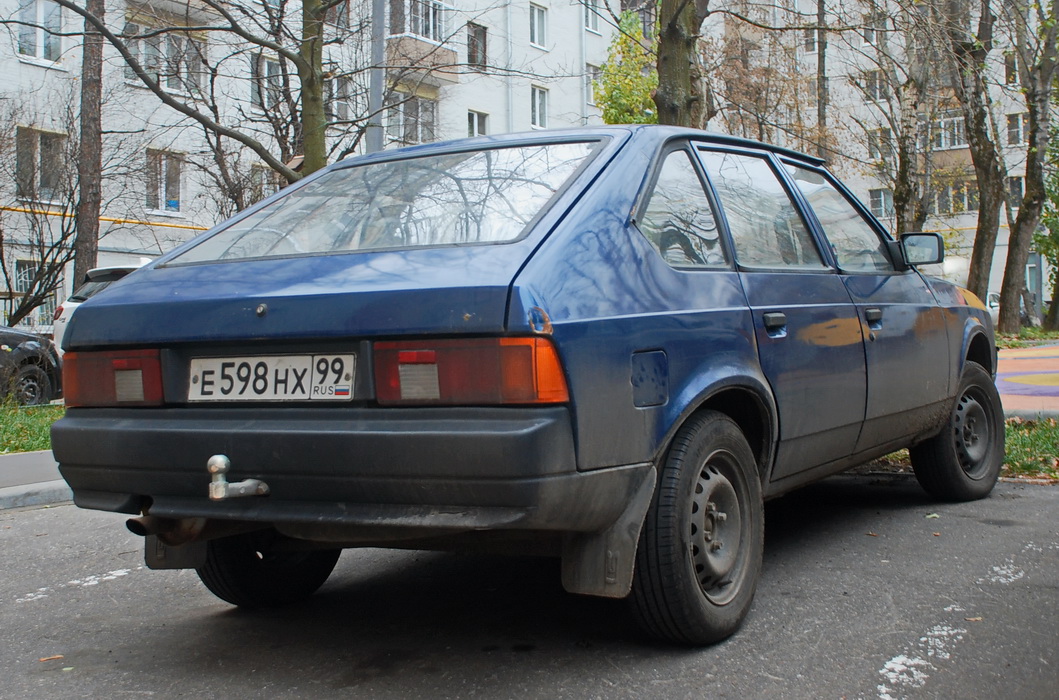 Москва, № Е 598 НХ 99 — Москвич-214122 Святогор '98-01