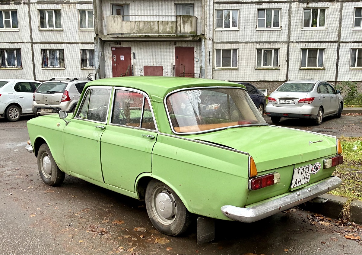 Санкт-Петербург, № Т 013 АН 198 — Москвич-412ИЭ (Иж) '70-82