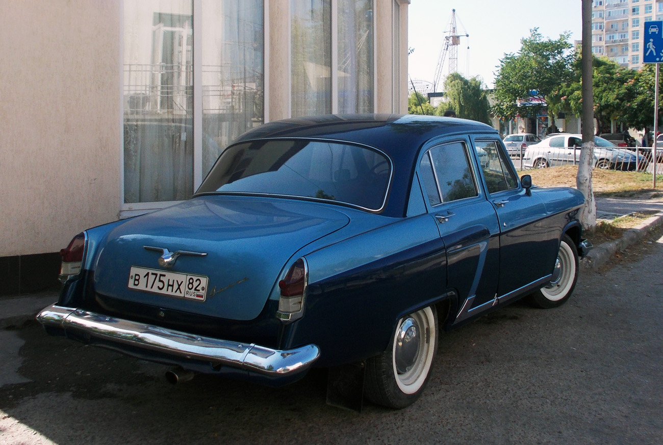 Крым, № В 175 НХ 82 — ГАЗ-М-21Л Волга '62-64