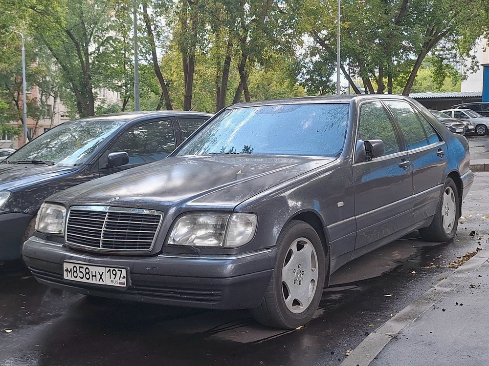 Москва, № М 858 НХ 197 — Mercedes-Benz (W140) '91-98