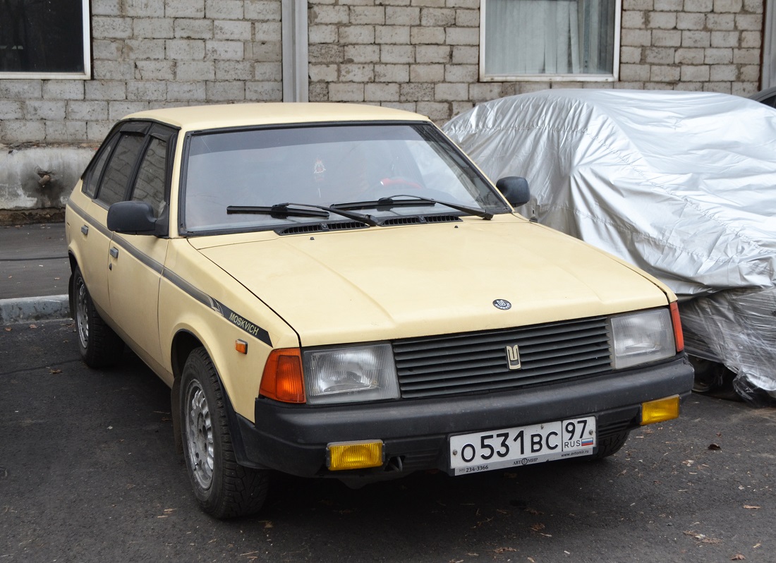 Москва, № О 531 ВС 97 — Москвич-21412 '86-94