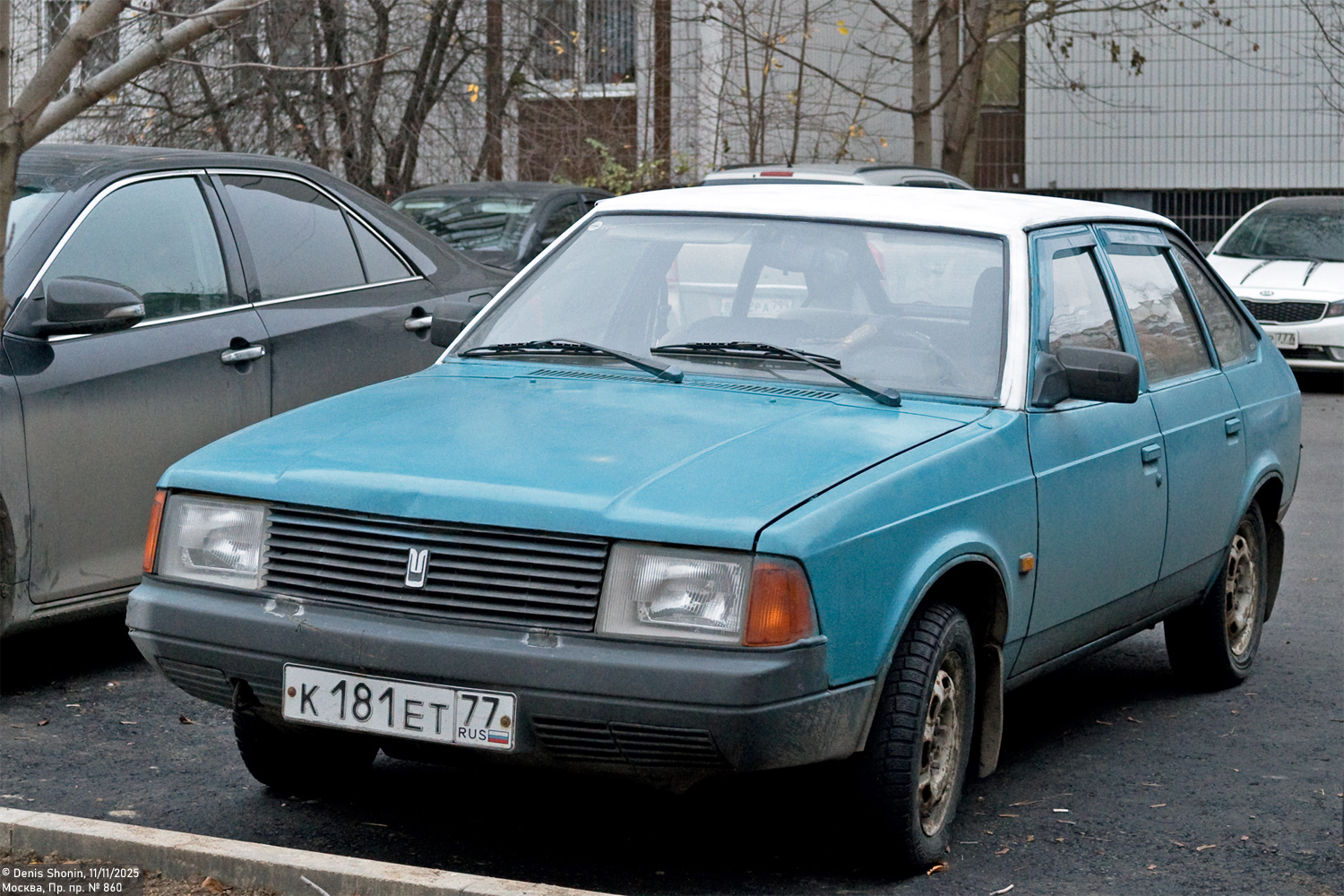 Москва, № К 181 ЕТ 77 — Москвич-214122 '94-98