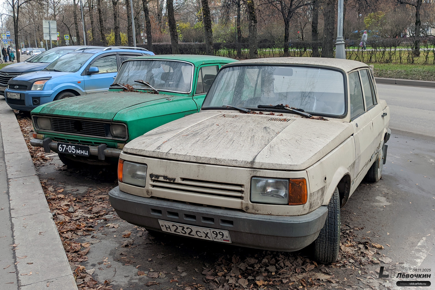 Москва, № Н 232 СХ 99 — Wartburg 1.3 '88-91