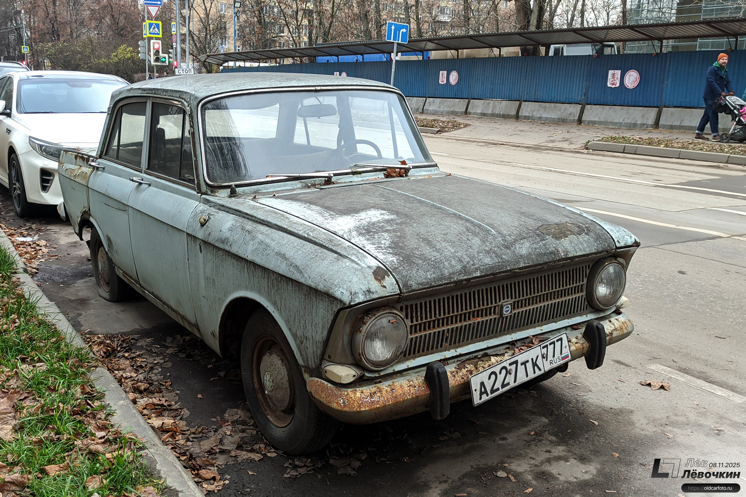 Москва, № А 227 ТК 777 — Москвич-412ИЭ (Иж) '70-82