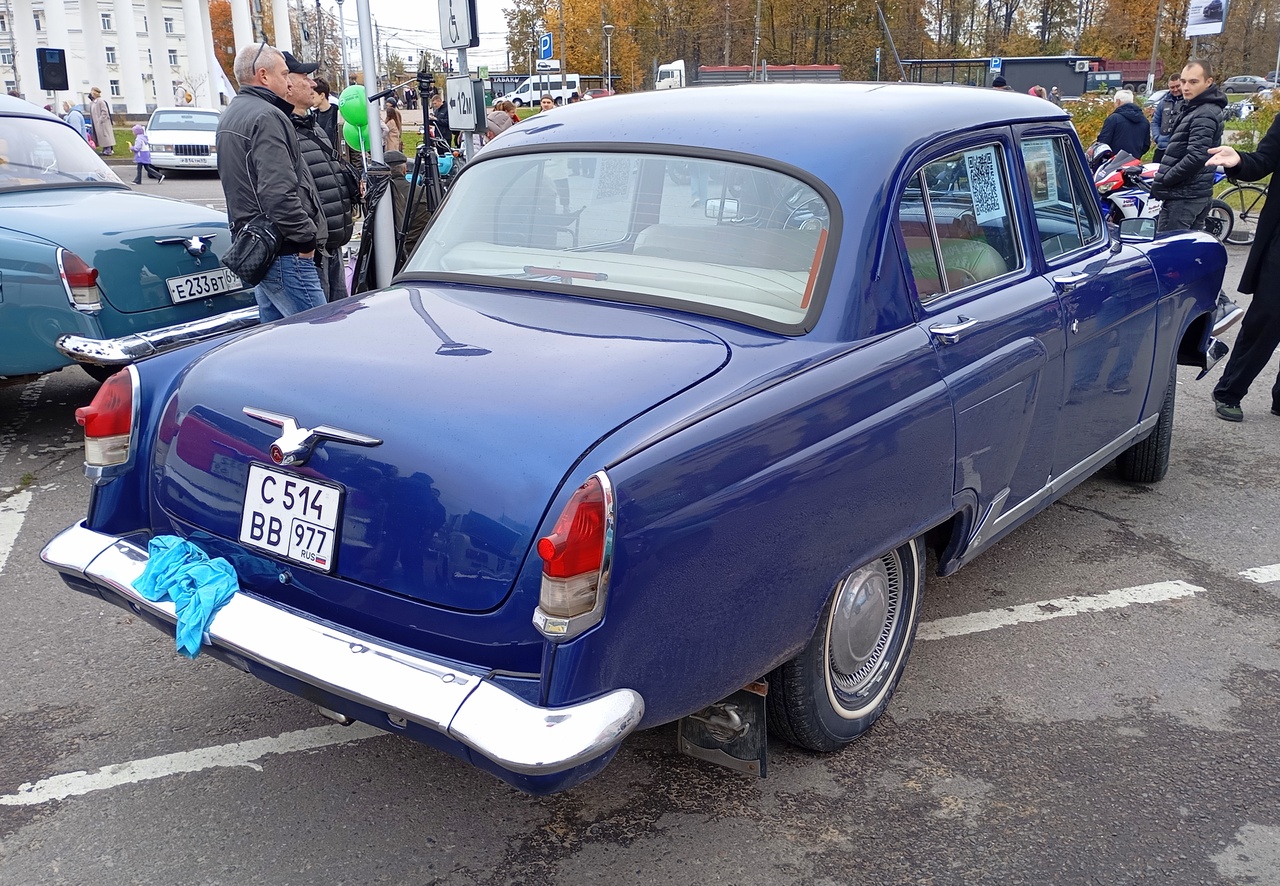 Москва, № С 514 ВВ 977 — ГАЗ-М-21И Волга '58-62; Тверская область — Закрытие сезона 2025 Тверского ретро-клуба