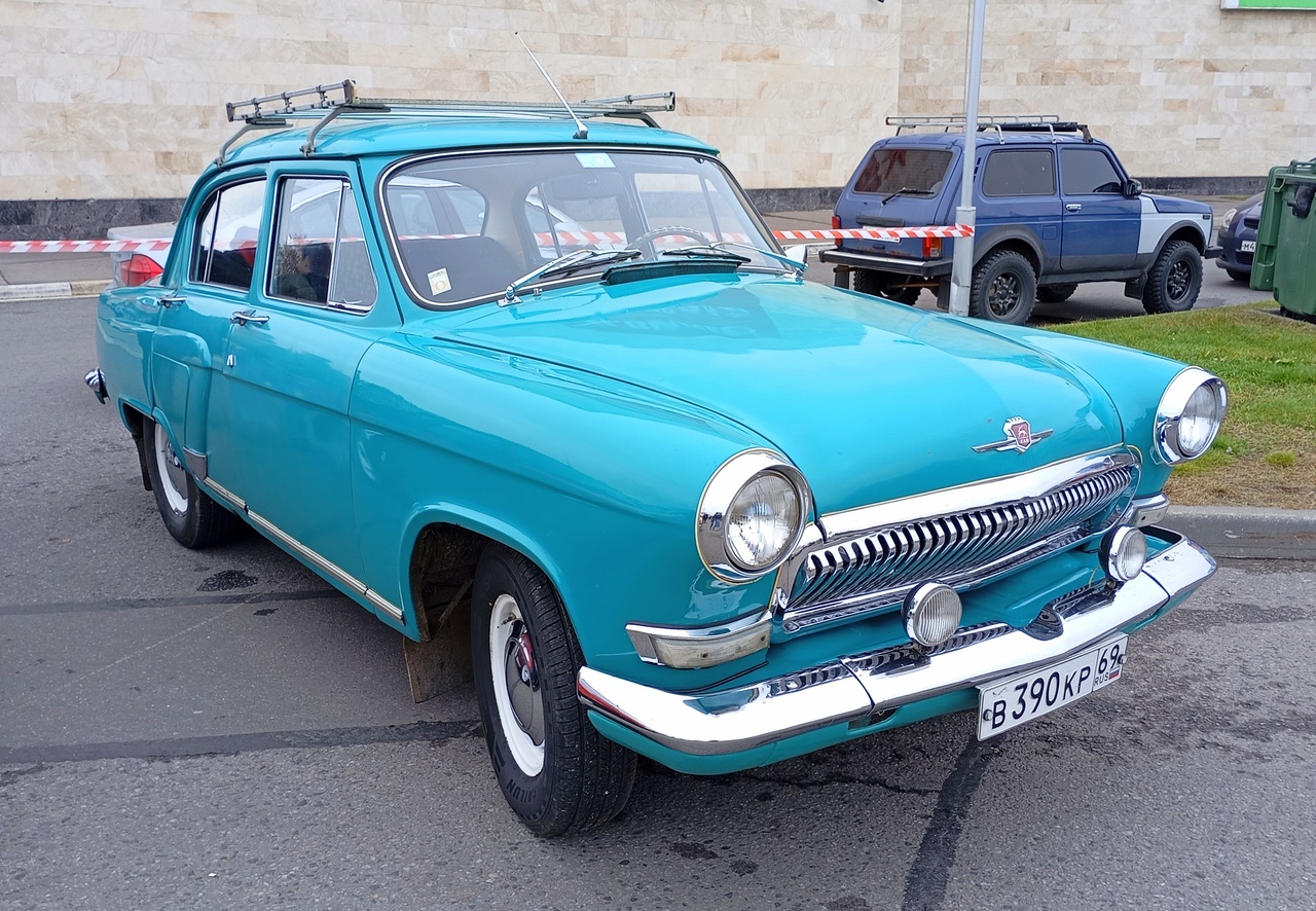 Тверская область, № В 390 КР 69 — ГАЗ-21Р Волга '65-70; Тверская область — Закрытие сезона 2025 Тверского ретро-клуба