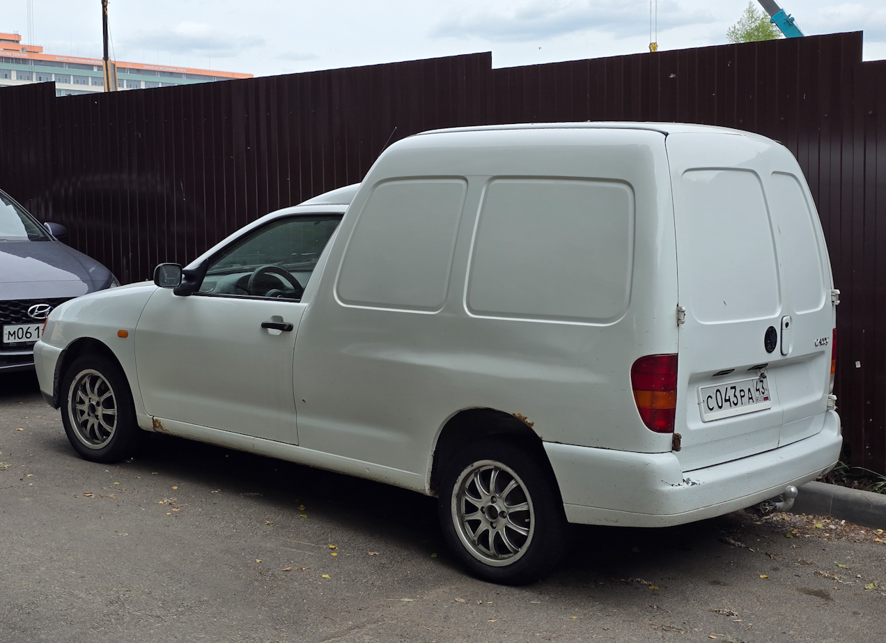 Татарстан, № С 043 РА 43 — Volkswagen Caddy (Typ 9K/9U) '95-03