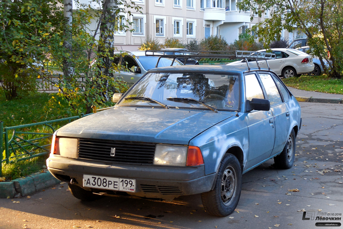 Москва, № А 308 РЕ 199 — Москвич-21412 '86-94