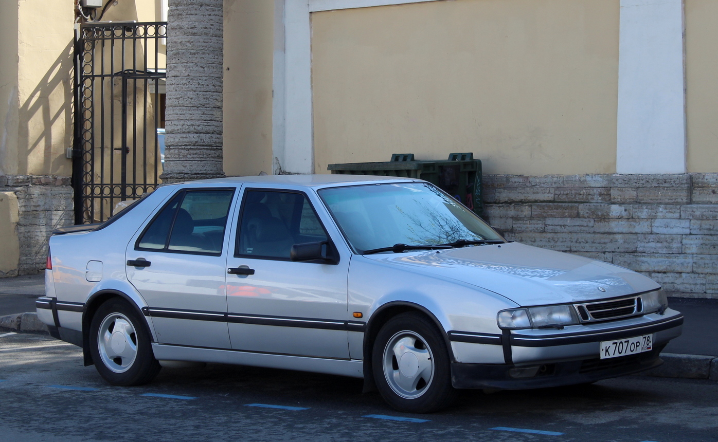 Санкт-Петербург, № К 707 ОР 78 — Saab 9000 '84-98