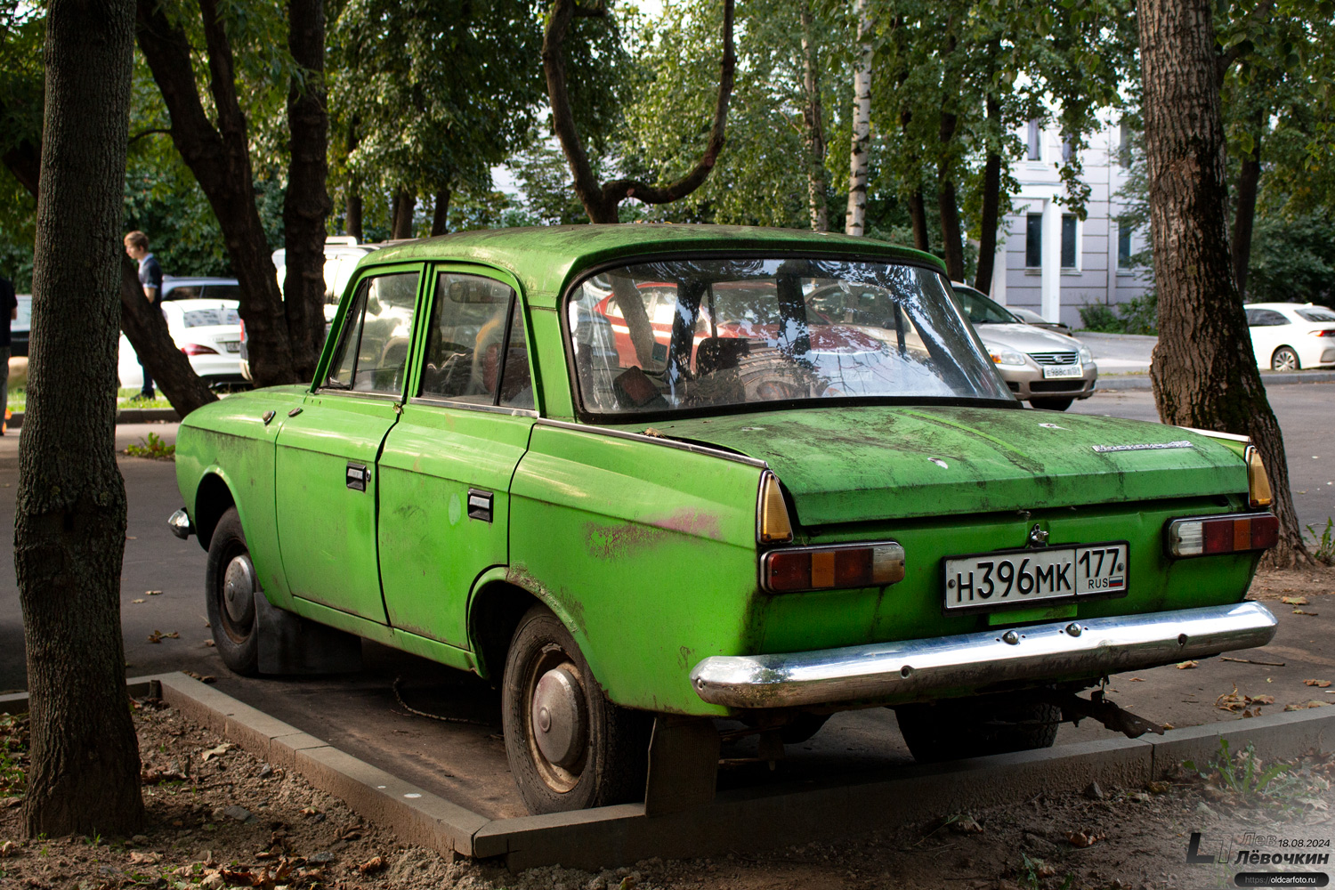 Москва, № Н 396 МК 177 — Москвич-412ИЭ-028 (Иж) '82-01