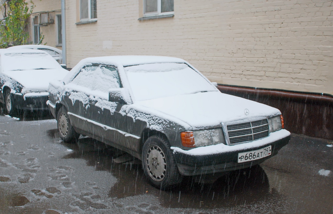 Москва, № Р 686 АТ 797 — Mercedes-Benz 190 (W201) '82-93