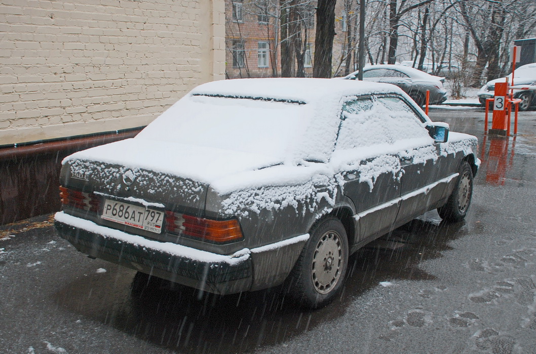 Москва, № Р 686 АТ 797 — Mercedes-Benz 190 (W201) '82-93
