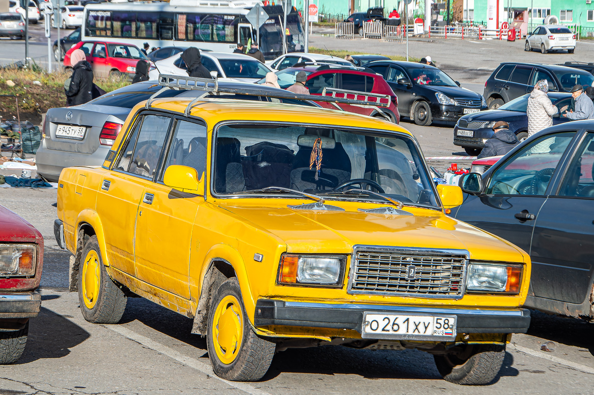 Пензенская область, № О 261 ХУ 58 — ВАЗ-2107 Жигули '82-91