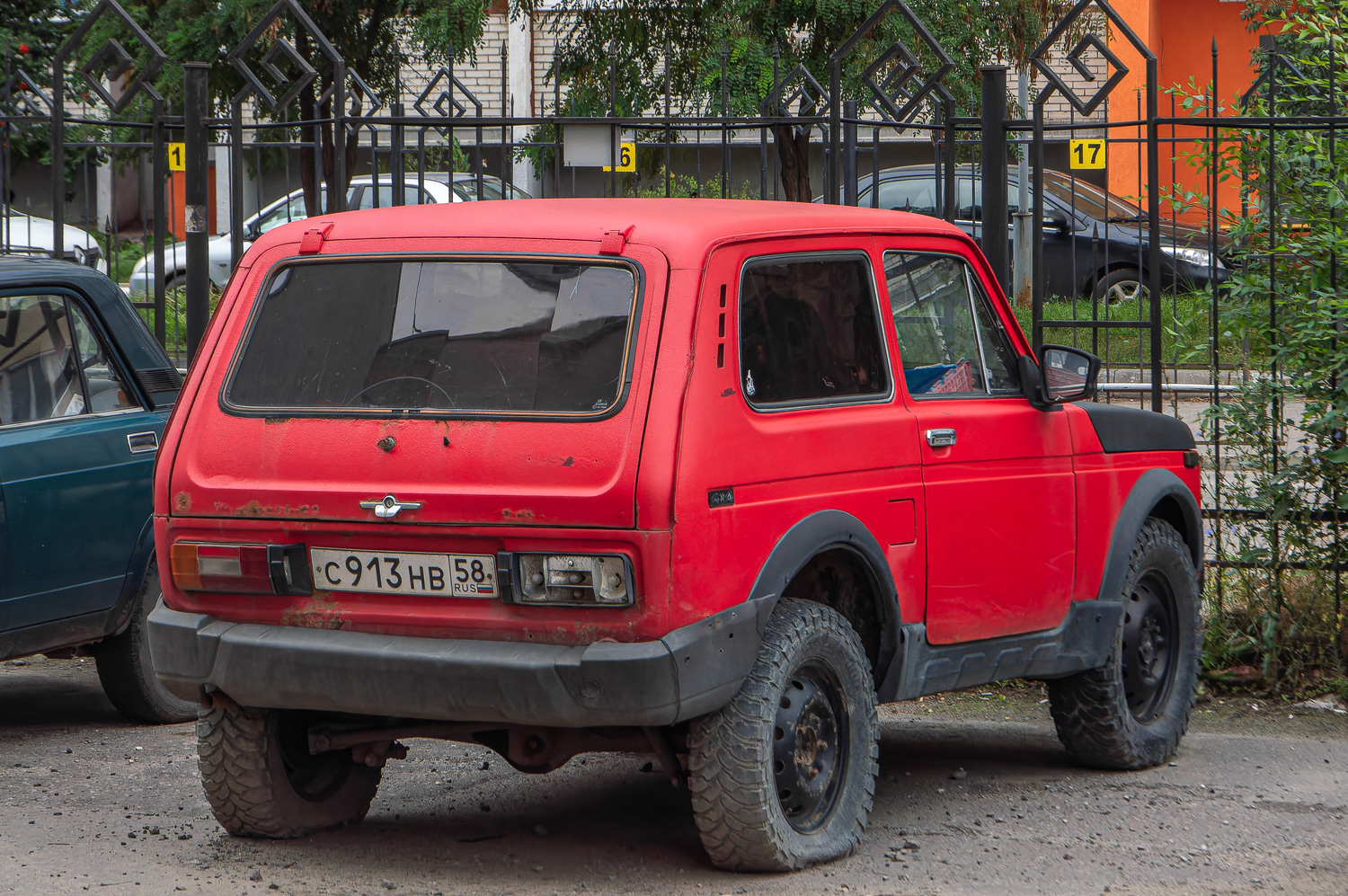 Пензенская область, № С 913 НВ 58 — ВАЗ-2121 Нива '77-94
