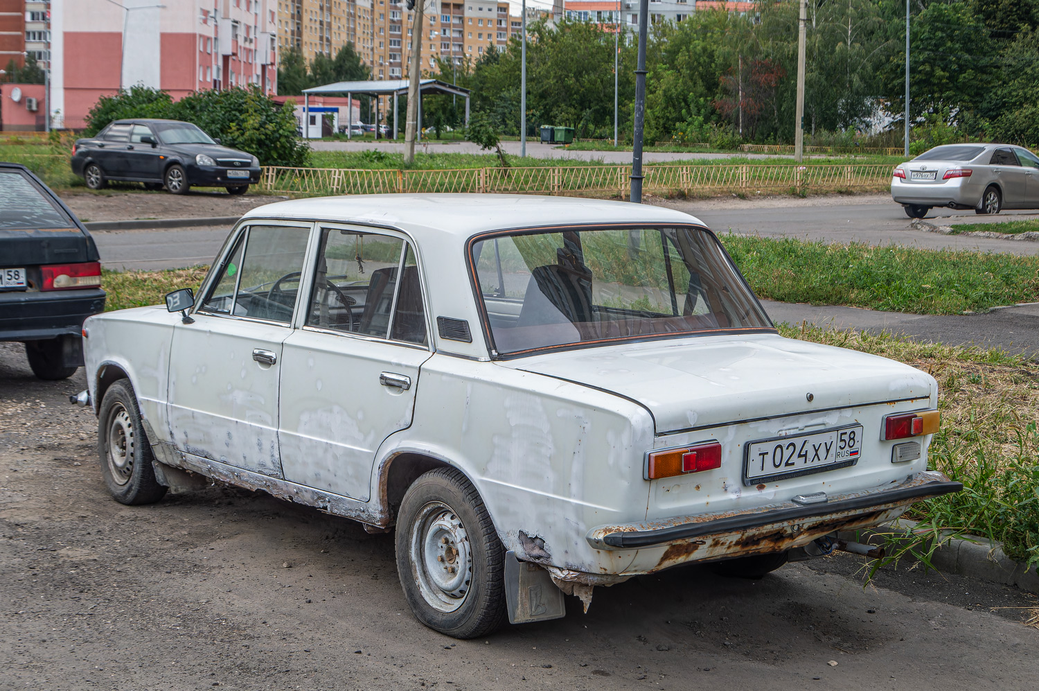 Пензенская область, № Т 024 ХУ 58 — ВАЗ-21013 Жигули '77-88