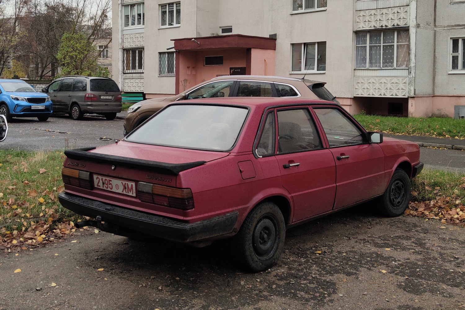 Могилёвская область, № 2195 ХМ — Audi 80 (B2) '78-86