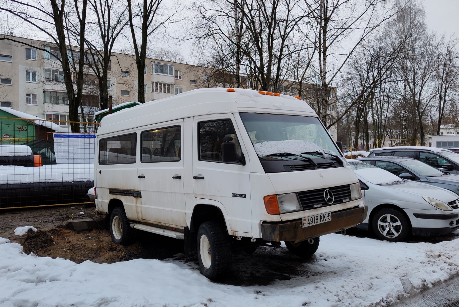 Минская область, № 4918 КК-5 — Mercedes-Benz MB100 '81-96