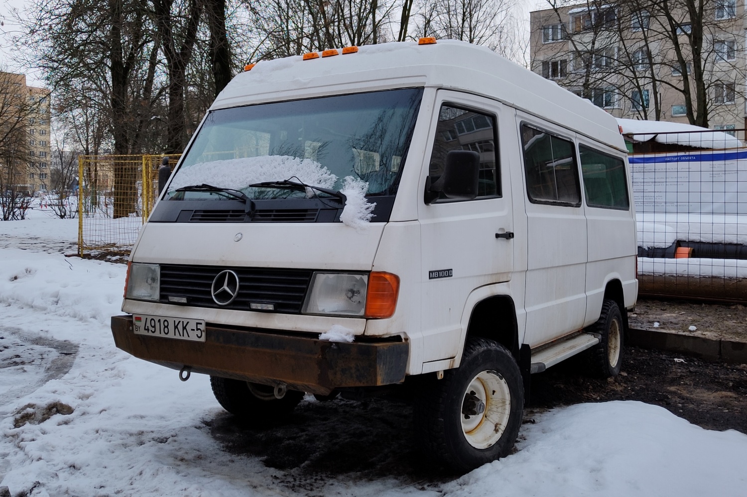 Минская область, № 4918 КК-5 — Mercedes-Benz MB100 '81-96
