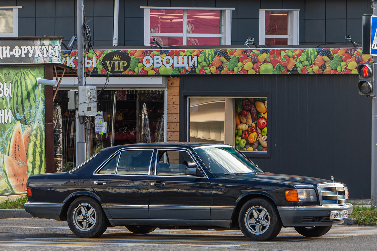 Пензенская область, № С 691 РН 58 — Mercedes-Benz (W126) '79-91