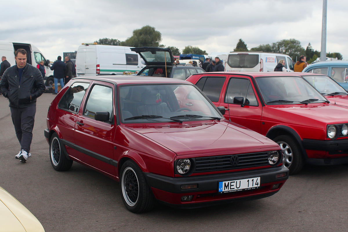 Литва, № MEU 114 — Volkswagen Golf (Typ 19) '83-92; Литва — Retro mugė 2025 ruduo