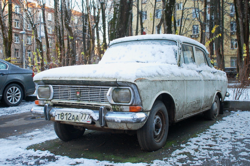 Москва, № Т 812 АА 777 — Москвич-412ИЭ '69-75