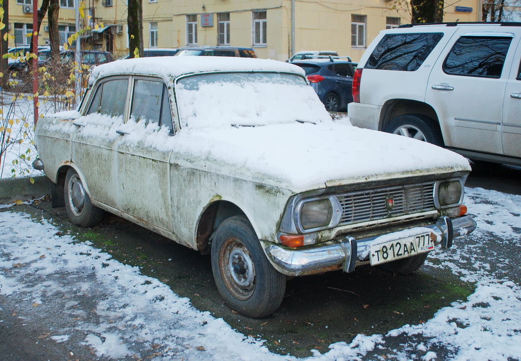 Москва, № Т 812 АА 777 — Москвич-412ИЭ '69-75