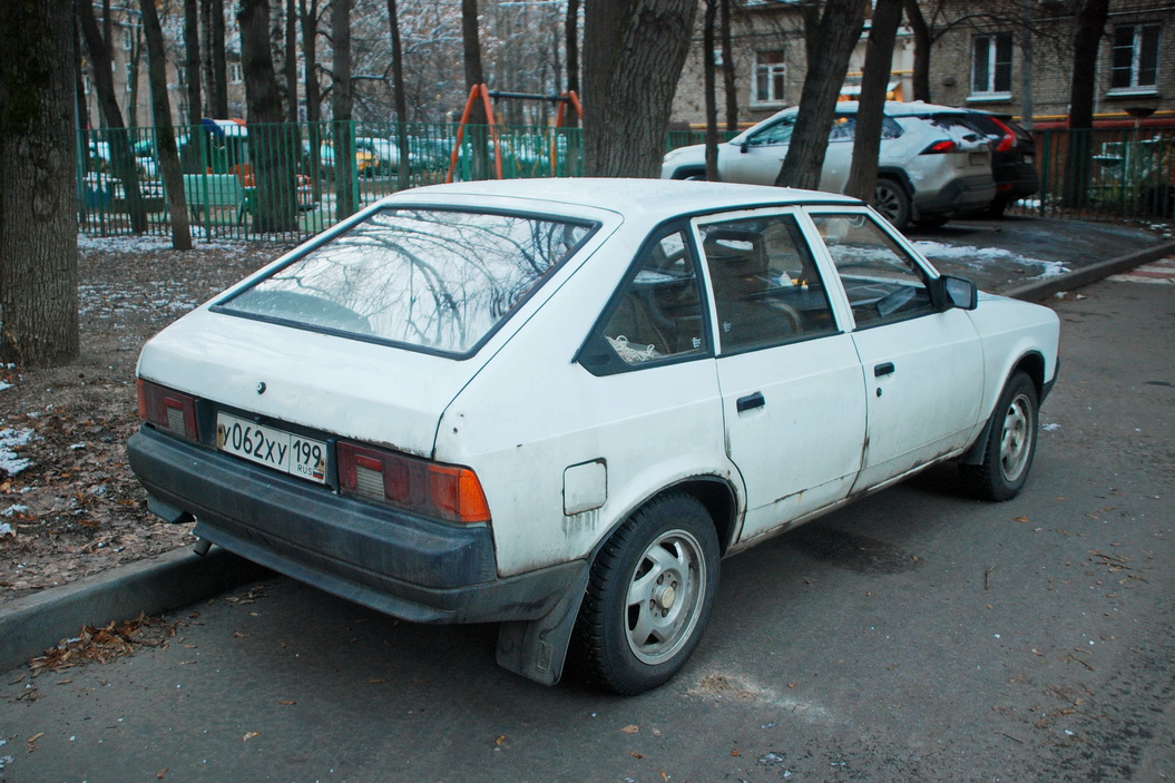 Москва, № У 062 ХУ 199 — Москвич-2141 '86-98