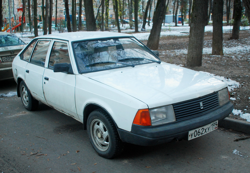 Москва, № У 062 ХУ 199 — Москвич-2141 '86-98