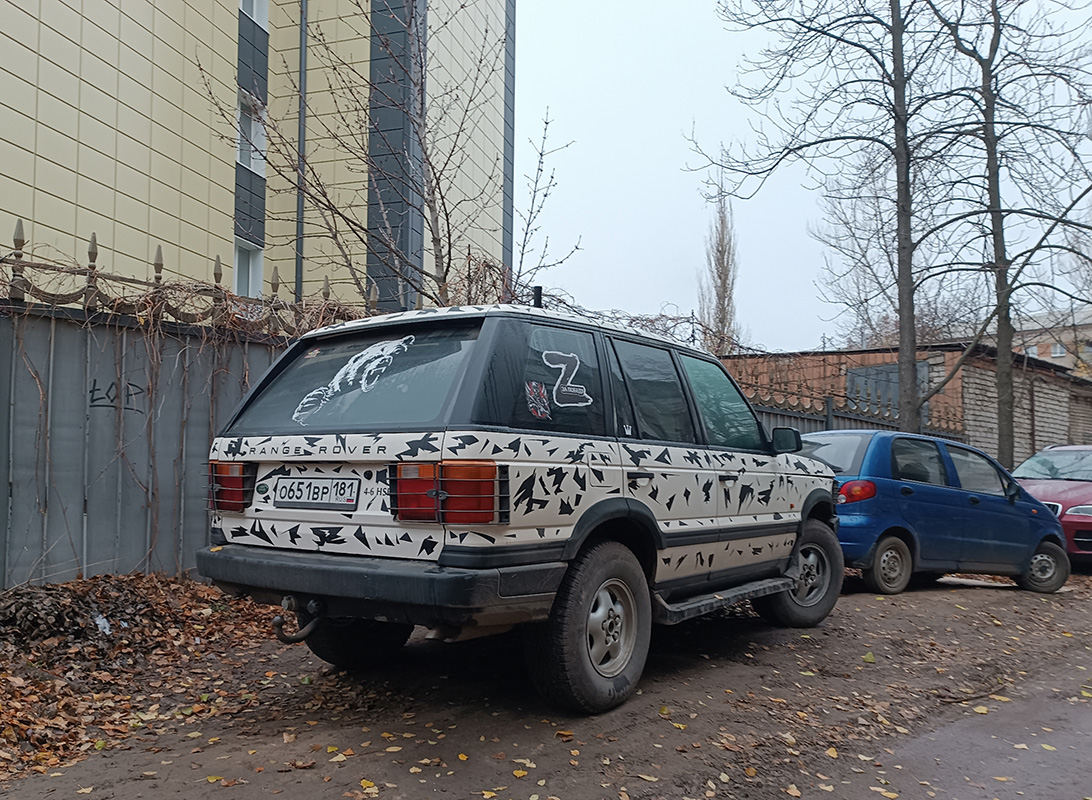 Луганская Народная Республика, № О 651 ВР 181 — Land Rover Range Rover (2G) '94-02