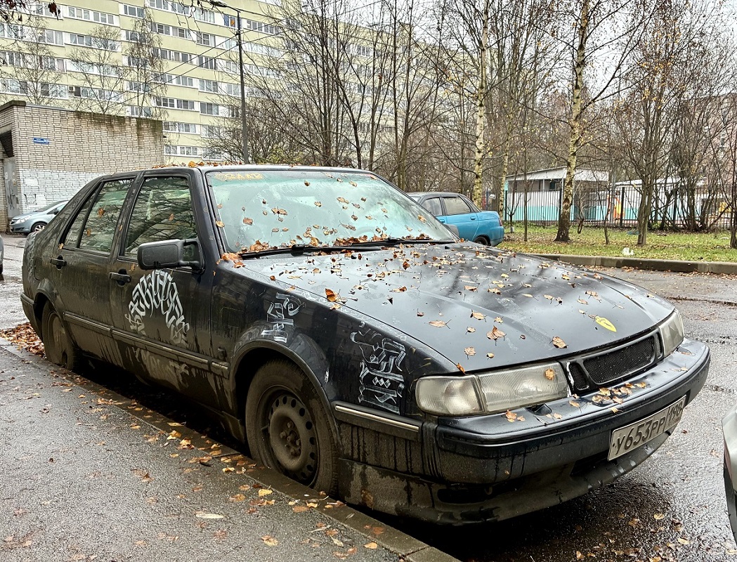Санкт-Петербург, № У 653 РР 198 — Saab 9000 '84-98