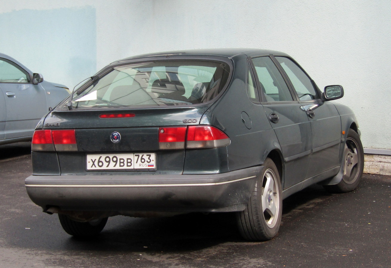 Самарская область, № Х 699 ВВ 763 — Saab 900 '93-98