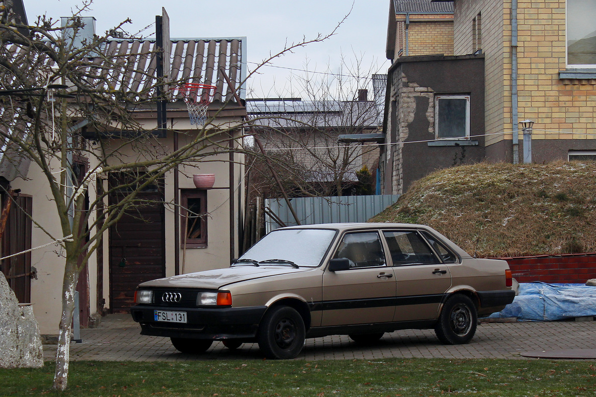 Литва, № FSL 131 — Audi 80 (B2) '78-86
