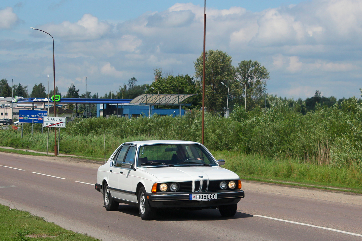 Литва, № H06060 — BMW 7 Series (E23) '77-86; Литва — Naisių vasara 2025